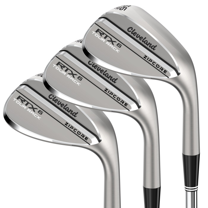 Cleveland RTX 6 TOUR RACKウェッジ　56° 60° Cleveland RTX 6 Zipcore Tour Rack Wedges | PGA TOUR Superstore